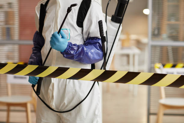 Professional Blood Cleanup technician working in Hillside, IL